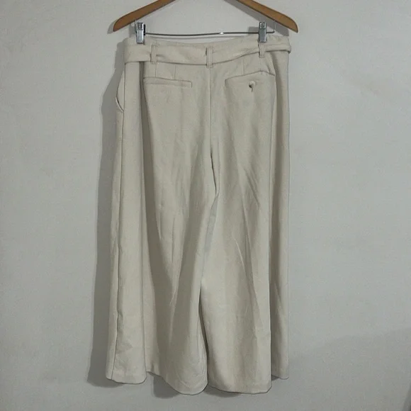 Maeve Anthropologie Wide Leg Crop Pants 8 - Picture 2 of 8